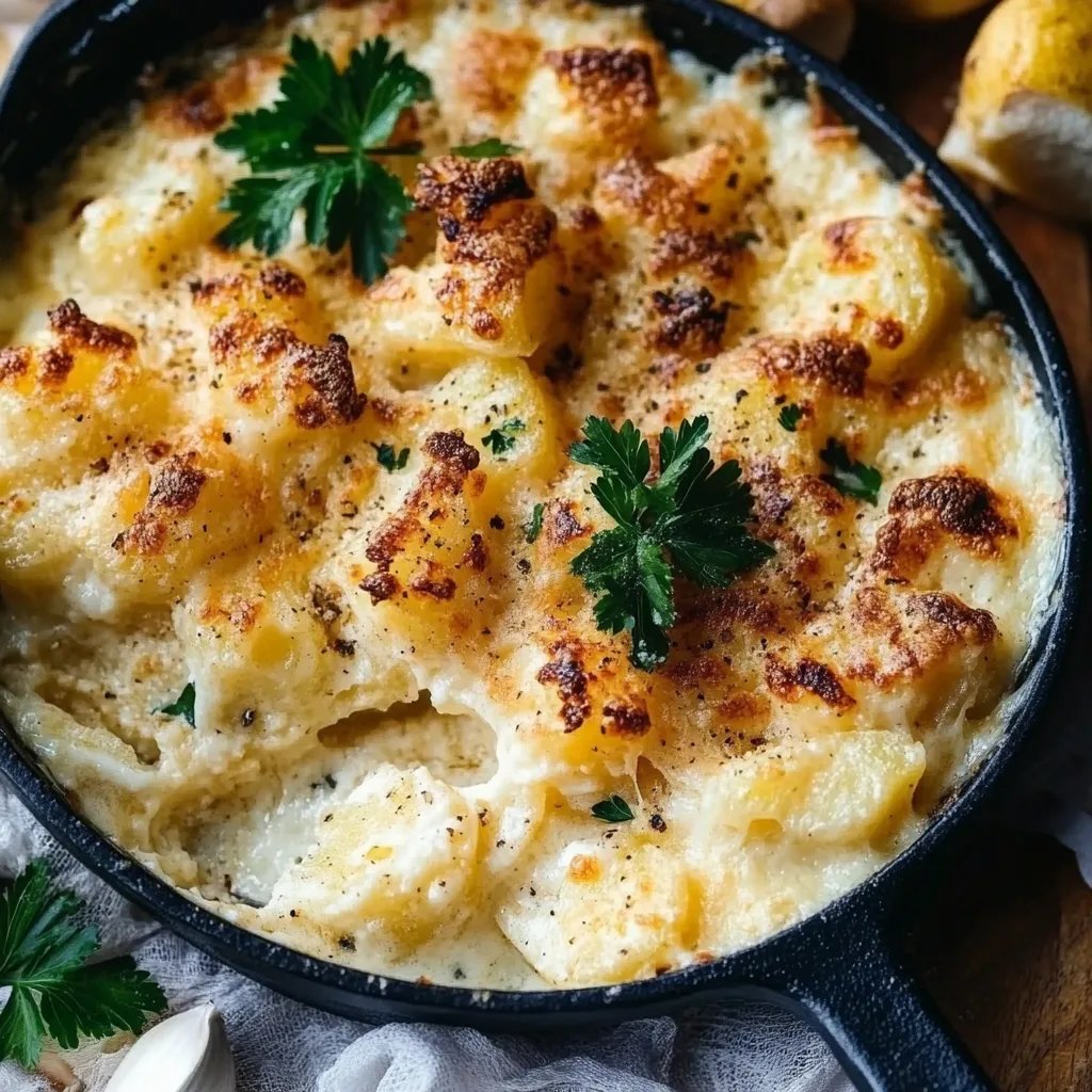 Blumenkohl-Auflauf mit Kartoffeln