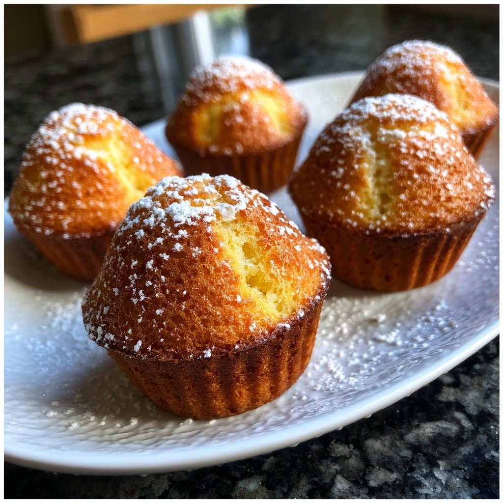 Vanillemuffins mit weicher Krume