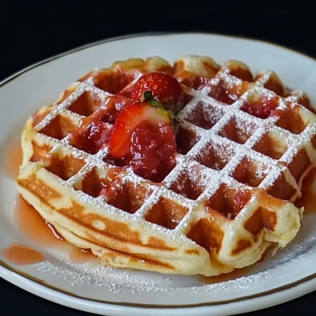 Knusprige Pizza Waffeln - in nur 10 Minuten fertig