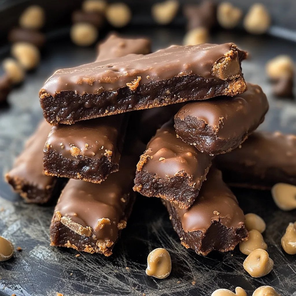 Chocolate Cigar Cookies (No Bake)