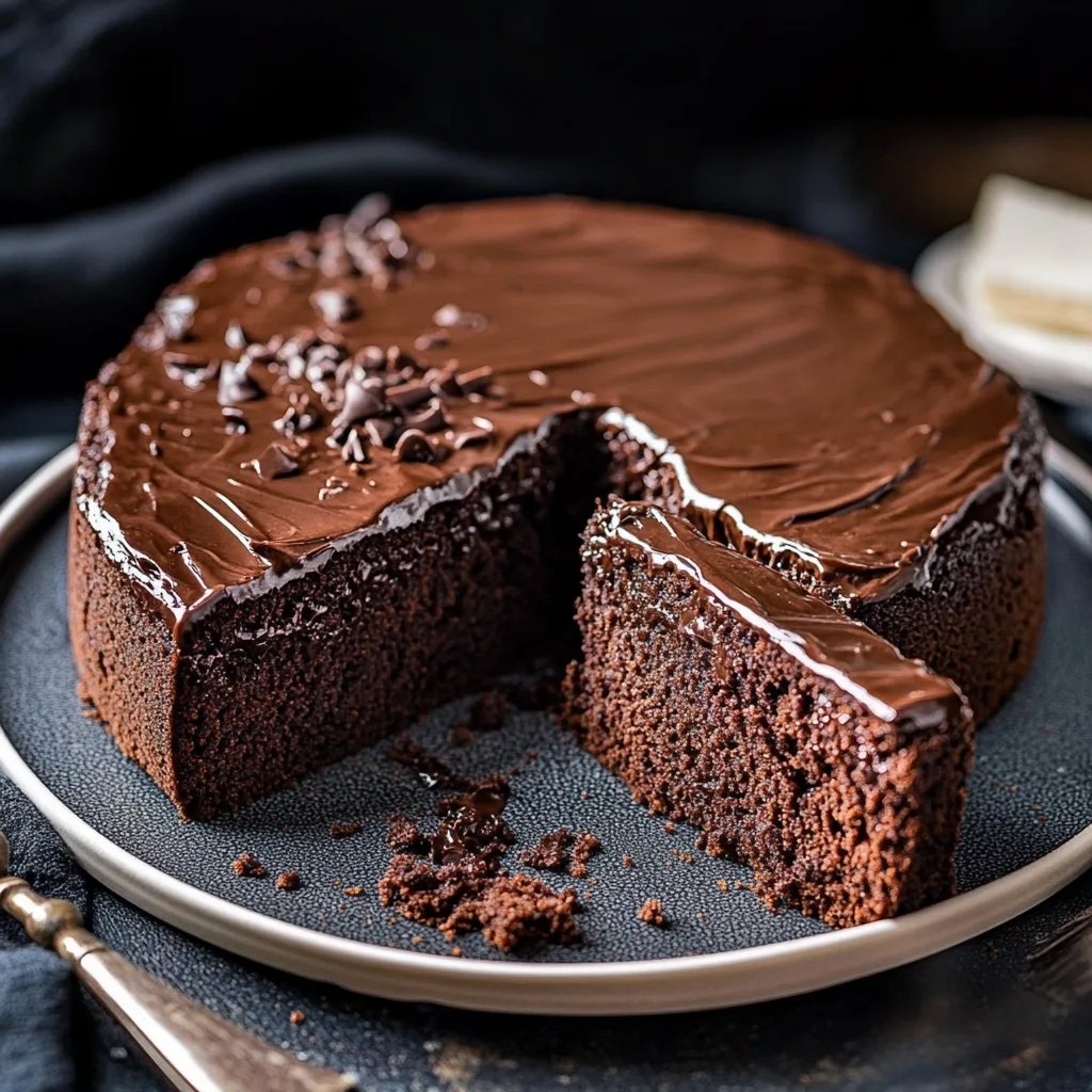 Schokokuchen Rezept - saftig & einfach