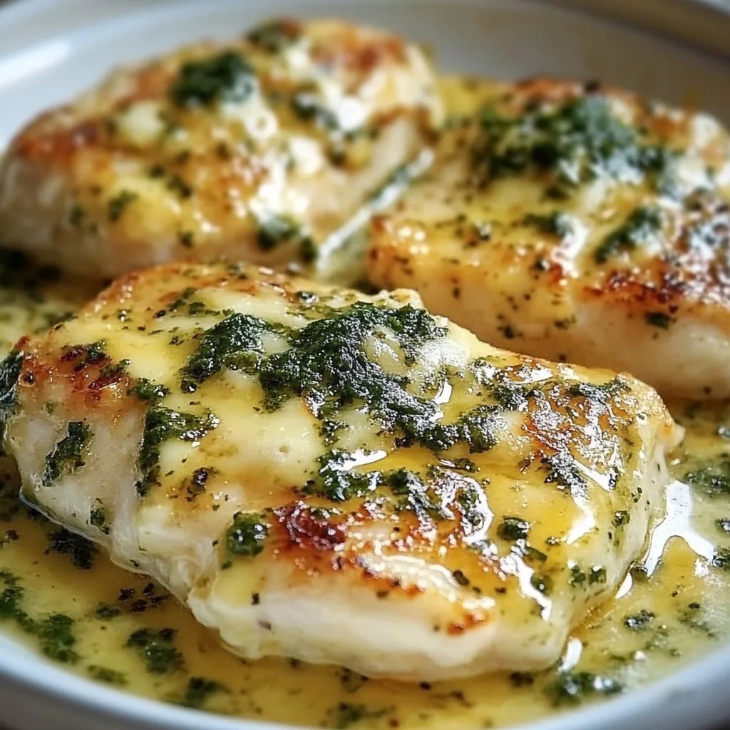 Brokkoli-Hähnchenfilets in cremiger Käsesauce