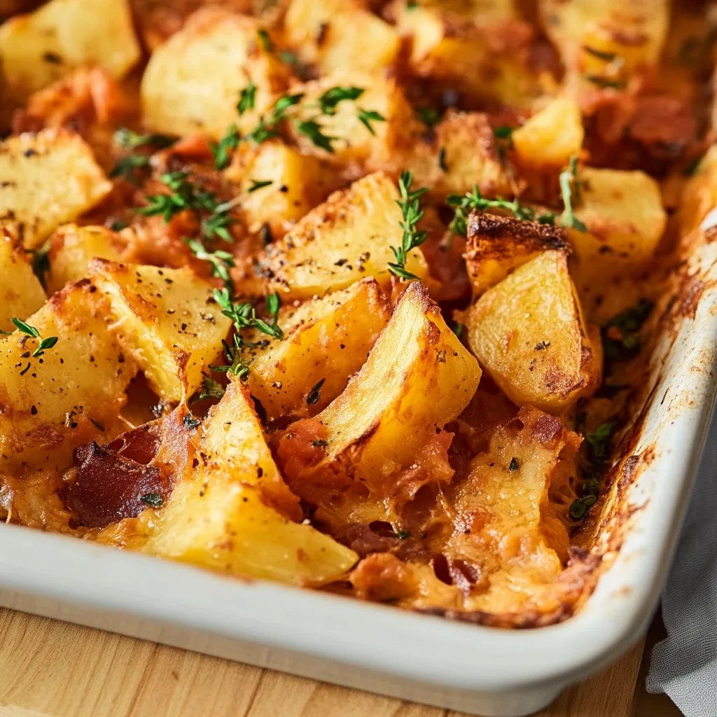 Kartoffel-Möhren-Auflauf