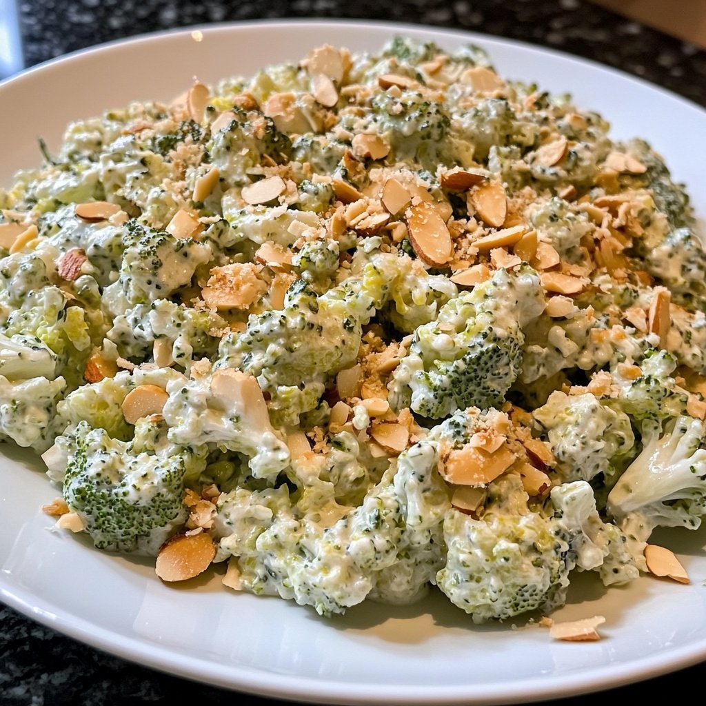 Cremiger Brokkoli-Salat für gesunde Genießer