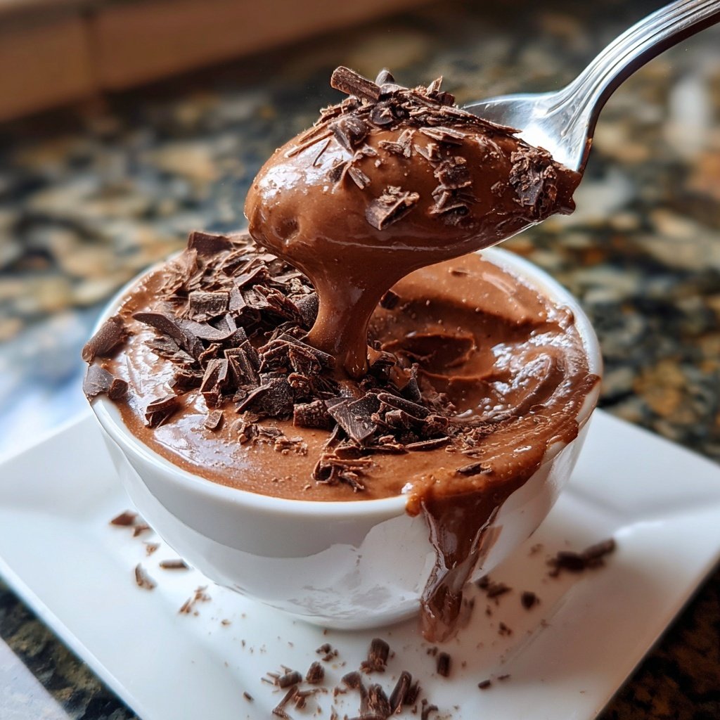 Selbst gemachte Schokoladencreme