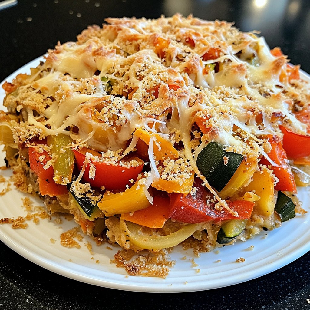 Gemüseauflauf mit Käse