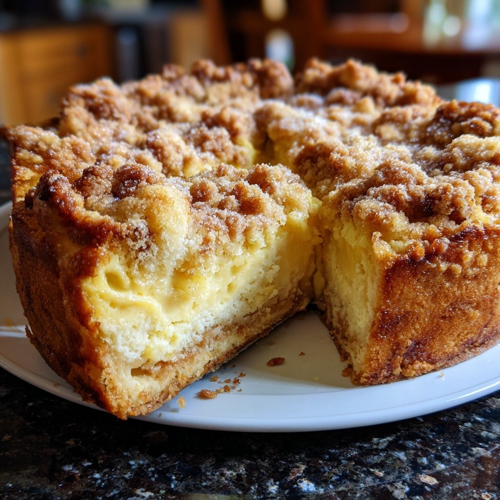 Streuselkuchen Mit Vanillepudding