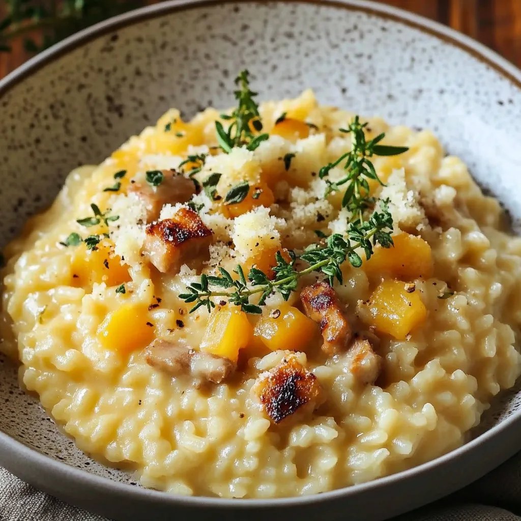 Kürbisrisotto