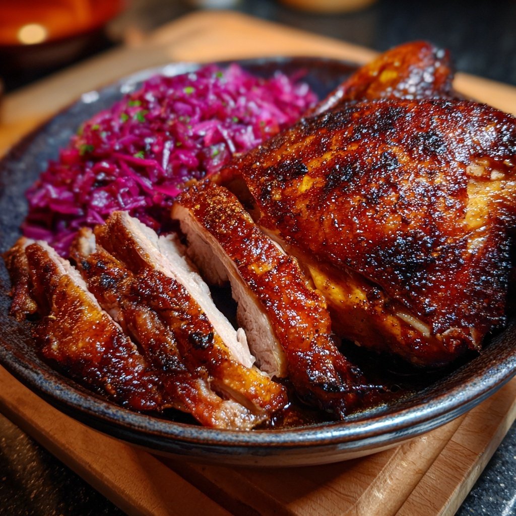 Saisonal & Festlich Weihnachtsgans mit Rotkohl