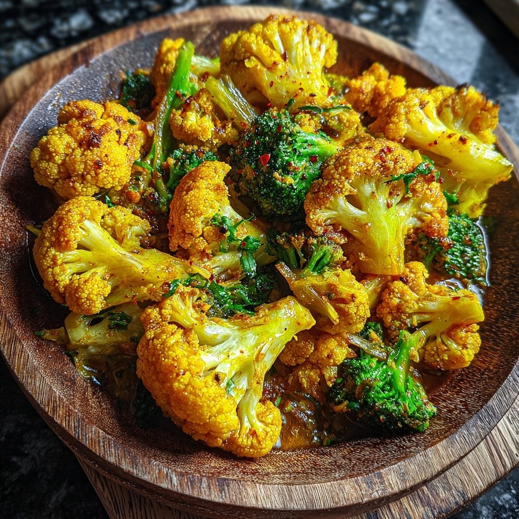 Blumenkohl Pfanne Mit Curry