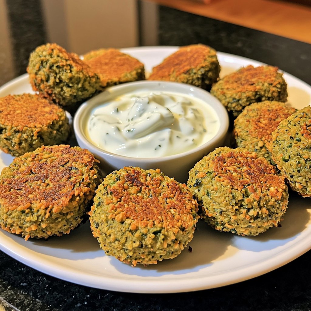 Falafel mit Joghurt-Dip