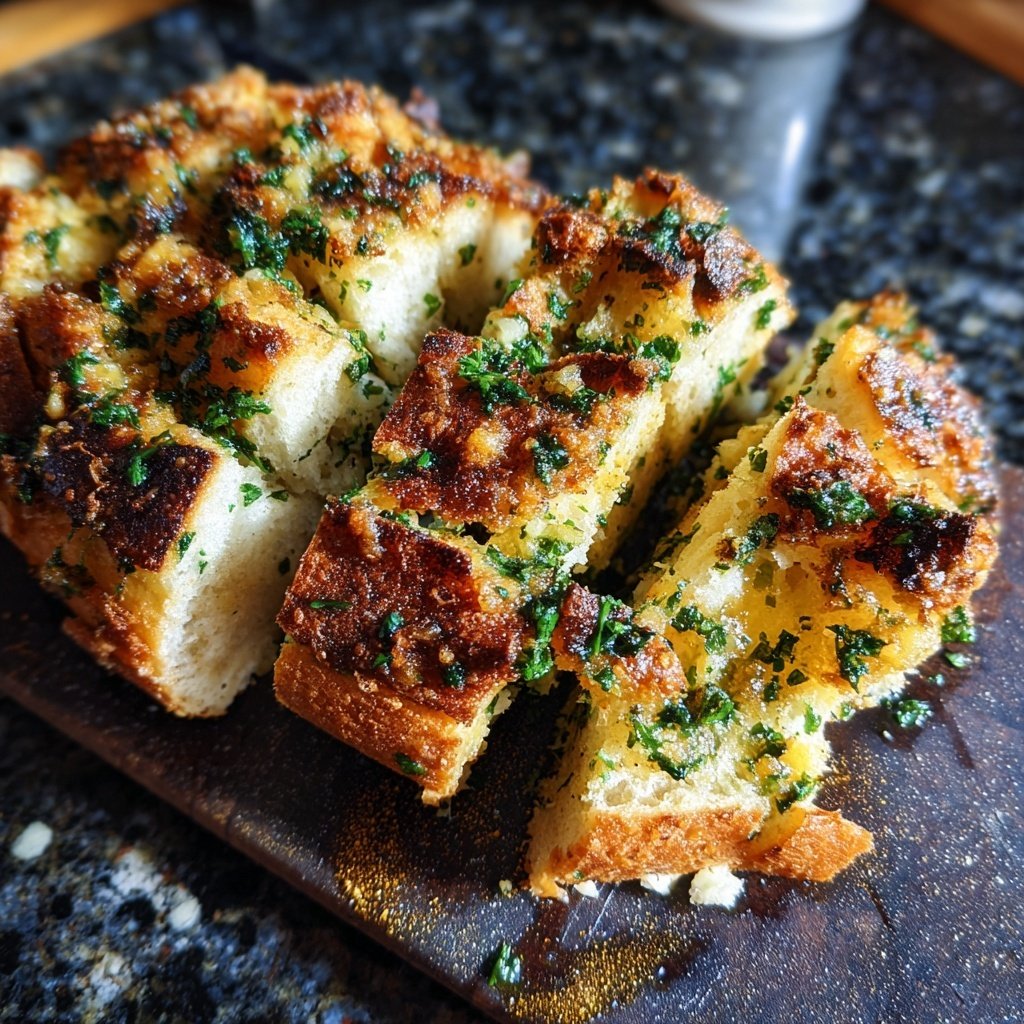 Zupfbrot Mit Knoblauchbutter